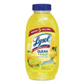 LYSOL Clean and Fresh Multi-Surface Cleaner, Sparkling Lemon and Sunflower Essence, 10.75 oz Bottle, 20/Carton