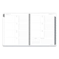AT-A-GLANCE Elevation Linen Weekly/Monthly Planner, 11 x 8.5, Charcoal Cover, 12-Month (Jan to Dec): 2023