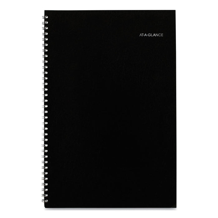 AT-A-GLANCE DayMinder Monthly Planner, Ruled Blocks, 12 x 8, Black Cover, 14-Month (Dec to Jan): 2022 to 2024