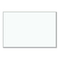 U Brands Melamine Dry Erase Board, 72 x 48, White Surface, Silver Frame