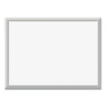 U Brands Magnetic Dry Erase Board with Aluminum Frame, 24 x 18, White Surface, Silver Frame