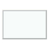 U Brands Melamine Dry Erase Board, 36 x 24, White Surface, Silver Frame