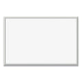 U Brands Magnetic Dry Erase Board with Aluminum Frame, 36 x 24, White Surface, Silver Frame