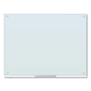 U Brands Glass Dry Erase Board, 48 x 36, White Surface