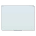 U Brands Glass Dry Erase Board, 48 x 36, White Surface