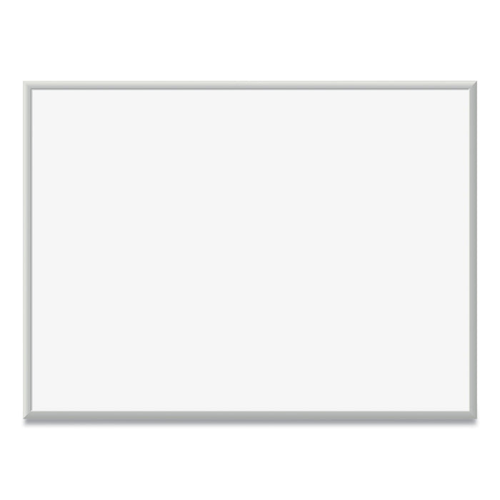 U Brands Magnetic Dry Erase Board with Aluminum Frame, 48 x 36, White Surface, Silver Frame