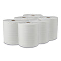 Kleenex Hard Roll Paper Towels with Premium Absorbency Pockets, 8" x 600 ft, 1.75" Core, White, 6 Rolls/Carton