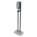 PURELL CS6 Hand Sanitizer Floor Stand with Dispenser, 1,200 mL, 13.5 x 5 x 28.5, Graphite/Silver