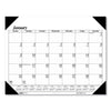 House of Doolittle Recycled One-Color Dated Monthly Desk Pad Calendar, 18.5 x 13, White Sheets, Black Binding/Corners,12-Month (Jan-Dec): 2023