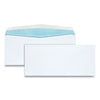 Quality Park Security Tint Business Envelope, #10, Commercial Flap, Gummed Closure, 4.13 x 9.5, White, 500/Box