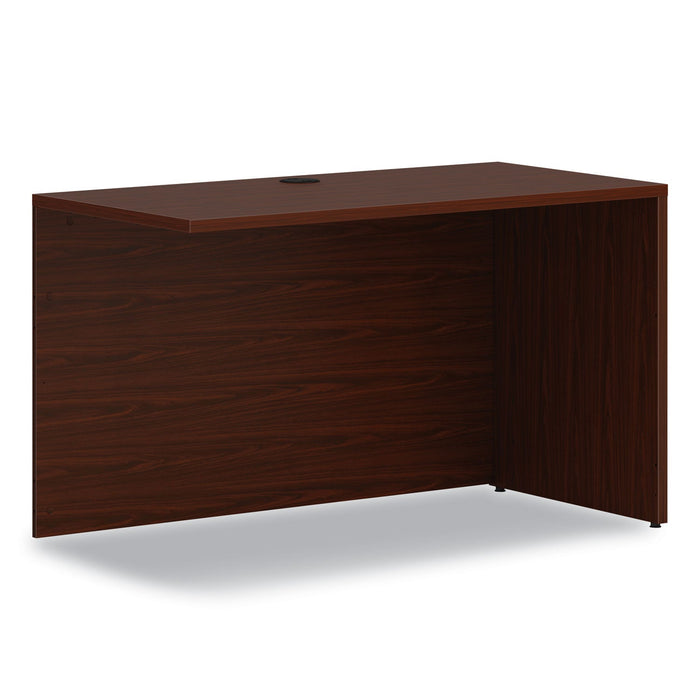 HON Mod Return Shell, Right, 48w x 24d x 29h, Traditional Mahogany