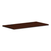 HON Mod Worksurface, Rectangular, 48w x 24d, Traditional Mahogany