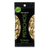 Paramount Farms Wonderful Pistachios, Roasted and Salted, 1 oz Pack, 12/Box