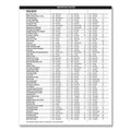 House of Doolittle Recycled Weekly Appointment Book Ruled without Appointment Times, 8.75 x 6.88, Black Cover, 12-Month (Jan to Dec): 2023