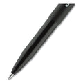 uniball ONYX Roller Ball Pen, Stick, Fine 0.7 mm, Black Ink, Black Matte Barrel, 72/Pack