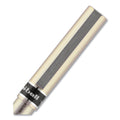 uniball Deluxe Roller Ball Pen, Stick, Fine 0.7 mm, Blue Ink, Champagne Barrel, Dozen