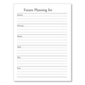 House of Doolittle Recycled Weekly Appointment Book Ruled without Appointment Times, 8.75 x 6.88, Black Cover, 12-Month (Jan to Dec): 2023