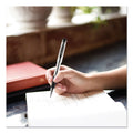 uniball 207 Impact Gel Pen, Stick, Bold 1 mm, Blue Ink, Black Barrel