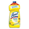 LYSOL Clean and Fresh Multi-Surface Cleaner, Sparkling Lemon and Sunflower Essence, 48 oz Bottle, 9/Carton