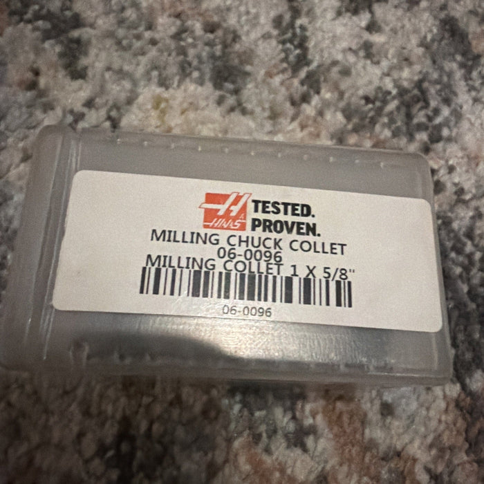 Haas 06-0096 Milling Chuck Collet 1” x 5/8” CNC Tool Holder – New in Case by Price Is Right Miami