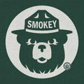 Smokey Bear Shirt Retro Mascot T-Shirt - Forest Green by Tee Luv