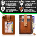 RFID Blocking Mega Mini Wallet by ID Stronghold