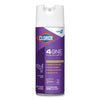 Clorox 4 in One Disinfectant and Sanitizer, Lavender, 14 oz Aerosol Spray, 12/Carton