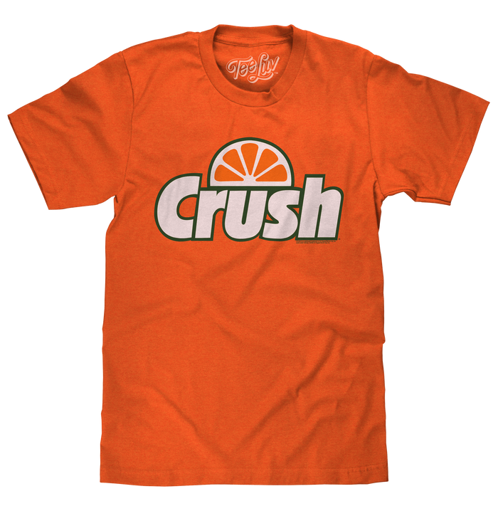 Orange Crush Logo T-Shirt - Orange by Tee Luv
