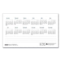 House of Doolittle Bar Harbor Recycled Desk Tent Monthly Calendar, Bar Harbor Artwork, 7 x 4.25, White/Blue/Gray Sheets, 2023