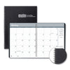 House of Doolittle Monthly Hard Cover Planner, 11 x 8.5, Black Cover, 24-Month (Jan to Dec): 2023 to 2024