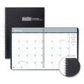 House of Doolittle Monthly Hard Cover Planner, 11 x 8.5, Black Cover, 24-Month (Jan to Dec): 2023 to 2024