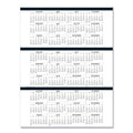 House of Doolittle Executive Series Four-Person Group Practice Daily Appointment Book, 11 x 8.5, Black Hard Cover, 12-Month (Jan to Dec): 2023