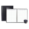House of Doolittle Executive Series Four-Person Group Practice Daily Appointment Book, 11 x 8.5, Black Hard Cover, 12-Month (Jan to Dec): 2023