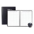 House of Doolittle Executive Series Four-Person Group Practice Daily Appointment Book, 11 x 8.5, Black Hard Cover, 12-Month (Jan to Dec): 2023