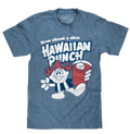 How About a Nice Hawaiian Punch Retro Punchy T-Shirt - Cabo Blue by Tee Luv