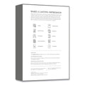 Southworth Parchment Specialty Paper, 24 lb Bond Weight, 8.5 x 11, Ivory, 500/Ream