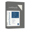 Southworth Parchment Specialty Paper, 24 lb Bond Weight, 8.5 x 11, Ivory, 500/Ream