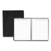 House of Doolittle Four-Person Group Practice Daily Appointment Book, 11 x 8.5, Black Cover, 12-Month (Jan to Dec): 2023