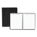 House of Doolittle Four-Person Group Practice Daily Appointment Book, 11 x 8.5, Black Cover, 12-Month (Jan to Dec): 2023
