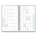 House of Doolittle Recycled Academic Weekly/Monthly Appointment Planner, 8 x 5, Black Cover, 13-Month (Aug to Aug): 2022 to 2023