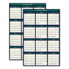 House of Doolittle Four Season Erasable Business/Academic Recycled Wall Calendar, 24 x 37, 12-Month(July-June):2022-2023, 12-Month(Jan-Dec):2023