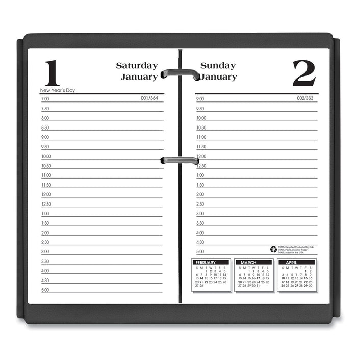 House of Doolittle Economy Daily Desk Calendar Refill, 3.5 x 6, White Sheets, 2023