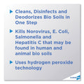 Clorox Disinfecting Bio Stain and Odor Remover, Fragranced, 128 oz Refill Bottle
