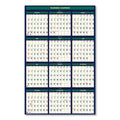House of Doolittle Four Seasons Business/Academic Recycled Wall Calendar, 24 x 37, 12-Month (July-June): 2022-2023, 12-Month (Jan to Dec): 2023