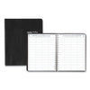 House of Doolittle Eight-Person Group Practice Daily Appointment Book, 11 x 8.5, Black Cover, 12-Month (Jan to Dec): 2023