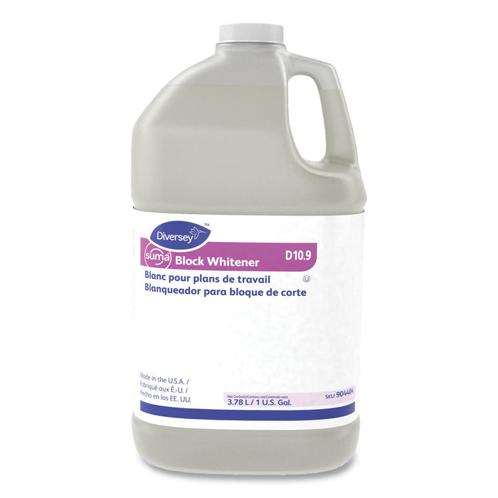 Diversey Suma Block Whitener, 1 gal Bottle, 4/Carton
