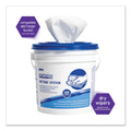 WypAll Power Clean Wipers for Disinfectants, Sanitizers and Solvents WetTask Customizable Wet Wiping System 250/Roll, 6 Roll/Carton