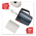 WypAll Reach Towel System Dispenser, 9.5 x 7 x 8.75, Black/Smoke