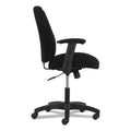 HON Network Mid-Back Task Chair, Supports Up to 250 lb, 18.3" to 22.8" Seat Height, Black