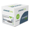 Universal 50% Recycled Copy Paper, 92 Bright, 20 lb Bond Weight, 8.5 x 11, White, 500 Sheets/Ream, 5 Reams/Carton